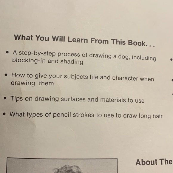 How to Draw & Paint Dogs 13" paperback book by Walter Foster 1989 - Picture 8 of 11